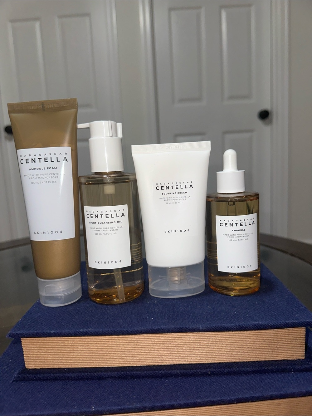 Skin1004 Madagascar Centella Women Skincare Set in Gold & White